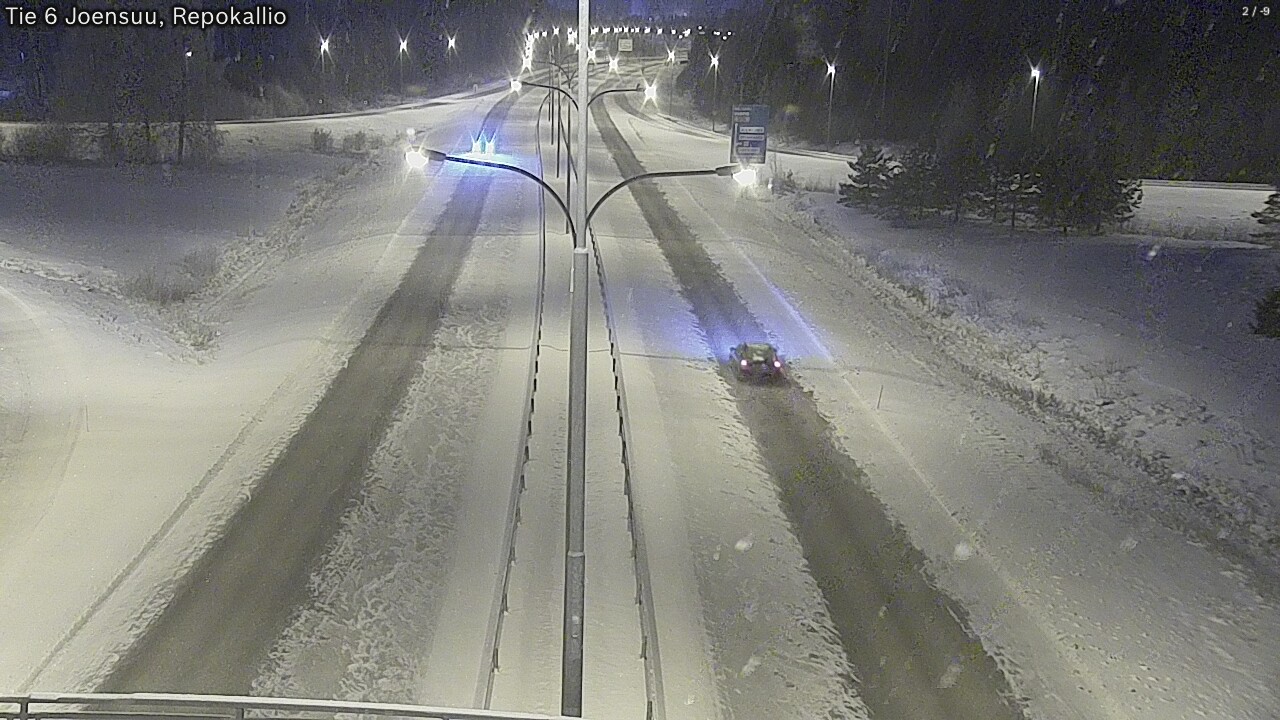 Kelikamerat Kuva Tie 6 Joensuu, Repokallio, Joensuu, Pohjois-Karjala