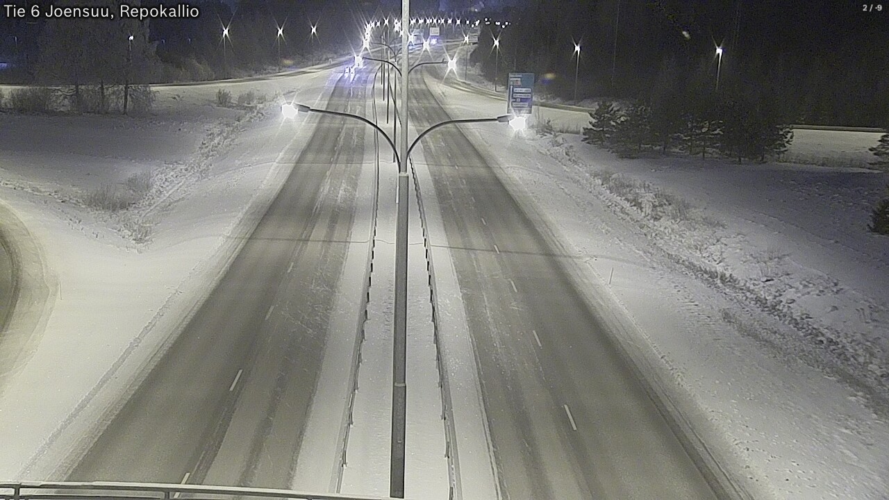 Kelikamerat Kuva Tie 6 Joensuu, Repokallio, Joensuu, Pohjois-Karjala