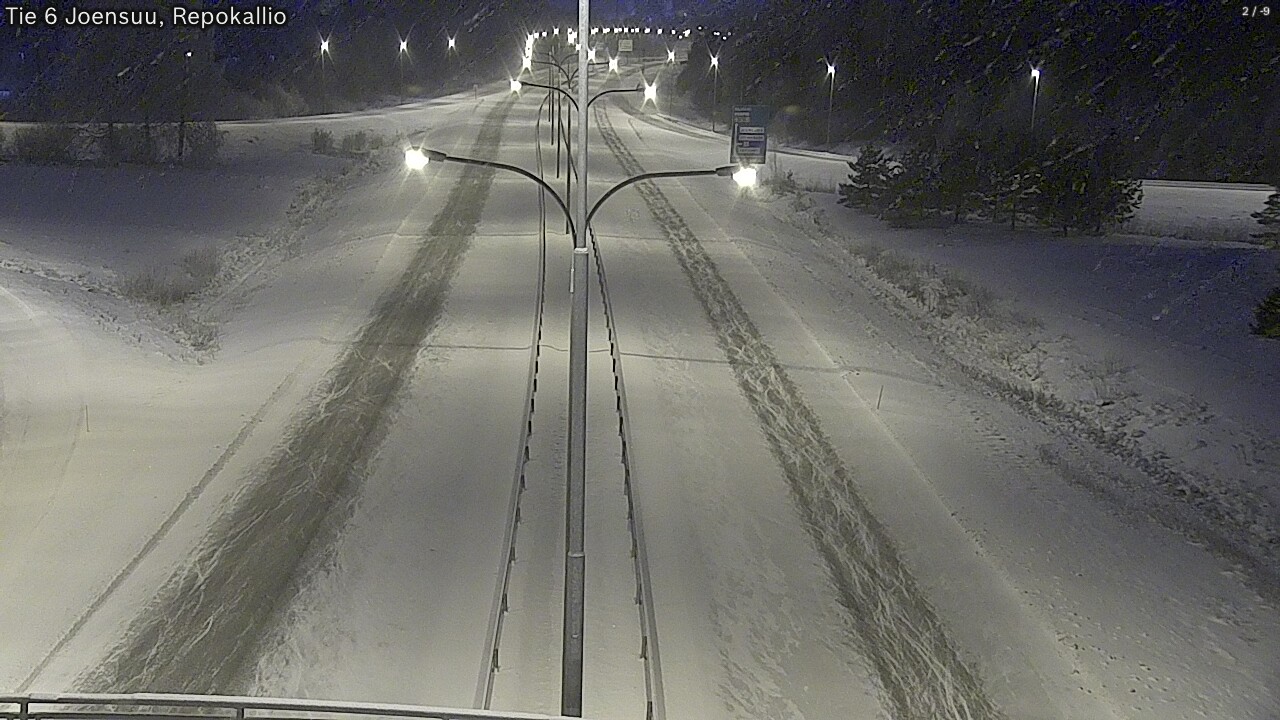 Kelikamerat Kuva Tie 6 Joensuu, Repokallio, Joensuu, Pohjois-Karjala