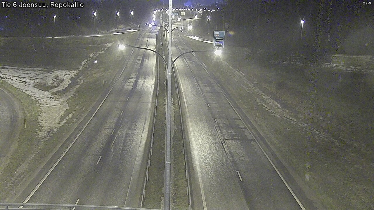 Kelikamerat Kuva Tie 6 Joensuu, Repokallio, Joensuu, Pohjois-Karjala