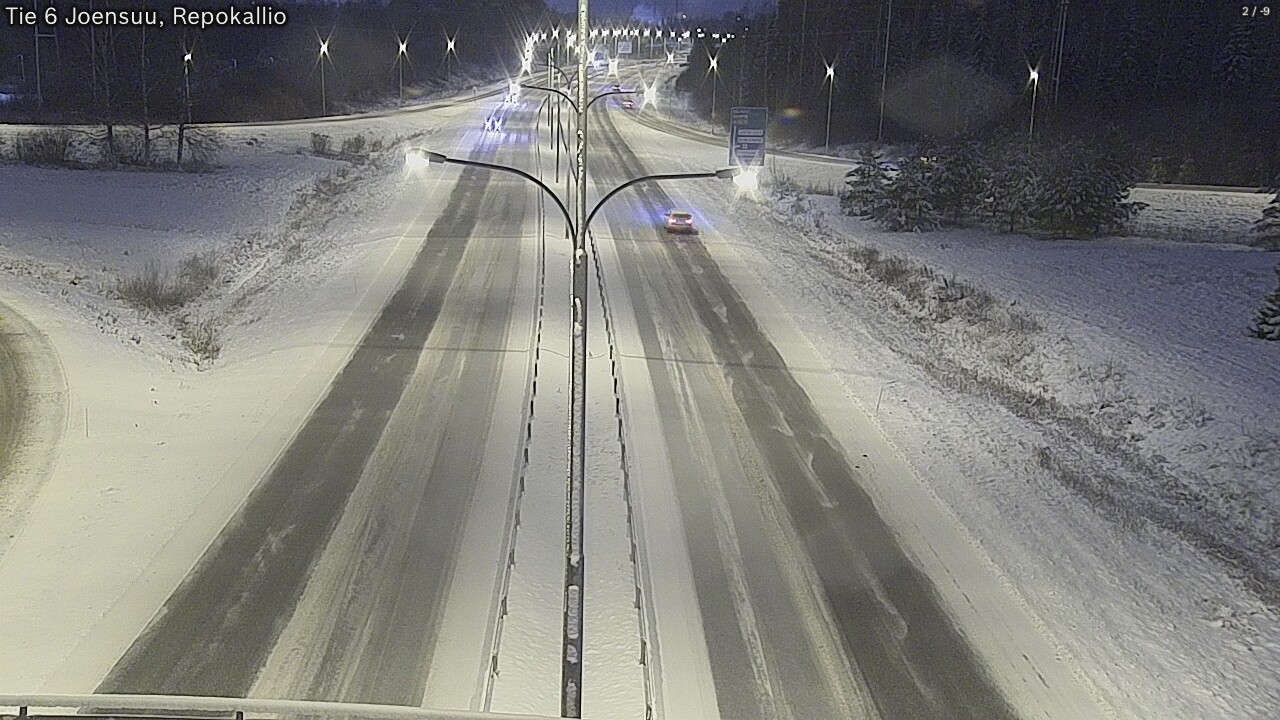 Kelikamerat Kuva Tie 6 Joensuu, Repokallio, Joensuu, Pohjois-Karjala