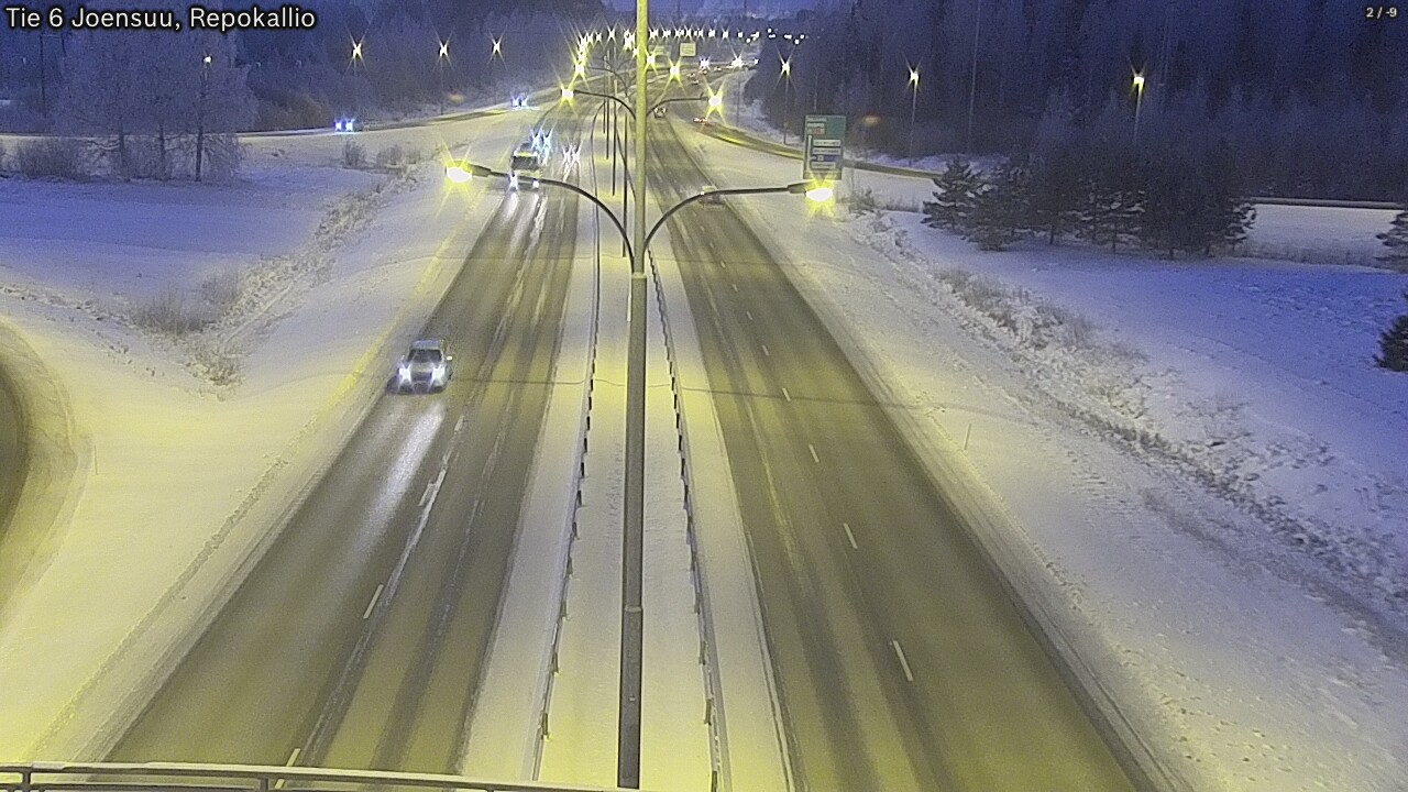 Kelikamerat Kuva Tie 6 Joensuu, Repokallio, Joensuu, Pohjois-Karjala