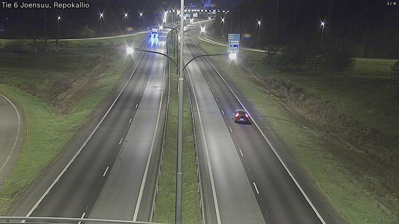 Kelikamerat Kuva Tie 6 Joensuu, Repokallio, Joensuu, Pohjois-Karjala