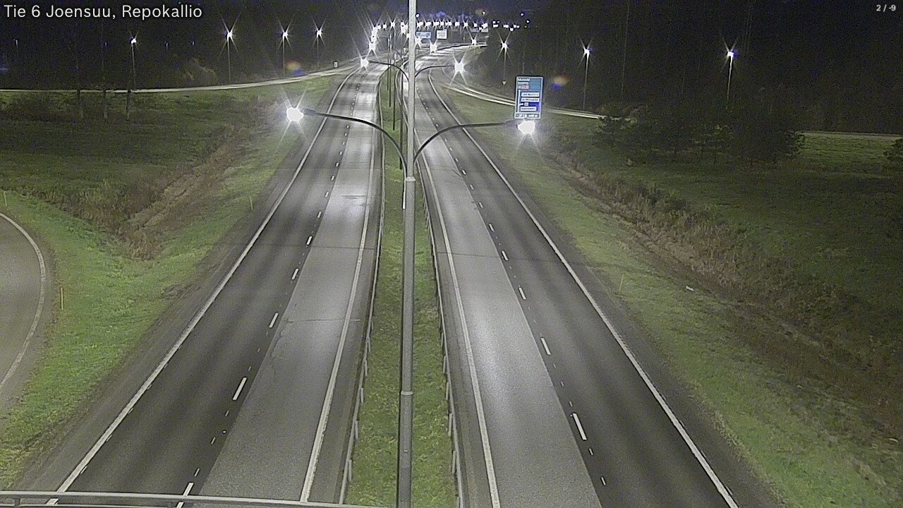 Kelikamerat Kuva Tie 6 Joensuu, Repokallio, Joensuu, Pohjois-Karjala