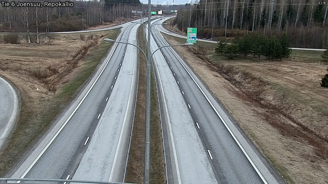 Kelikamerat Kuva Tie 6 Joensuu, Repokallio, Joensuu, Pohjois-Karjala