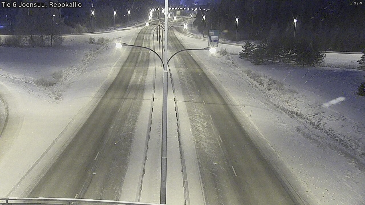 Kelikamerat Kuva Tie 6 Joensuu, Repokallio, Joensuu, Pohjois-Karjala