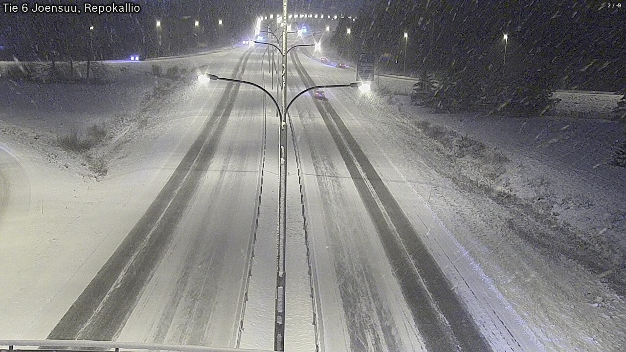 Kelikamerat Kuva Tie 6 Joensuu, Repokallio, Joensuu, Pohjois-Karjala