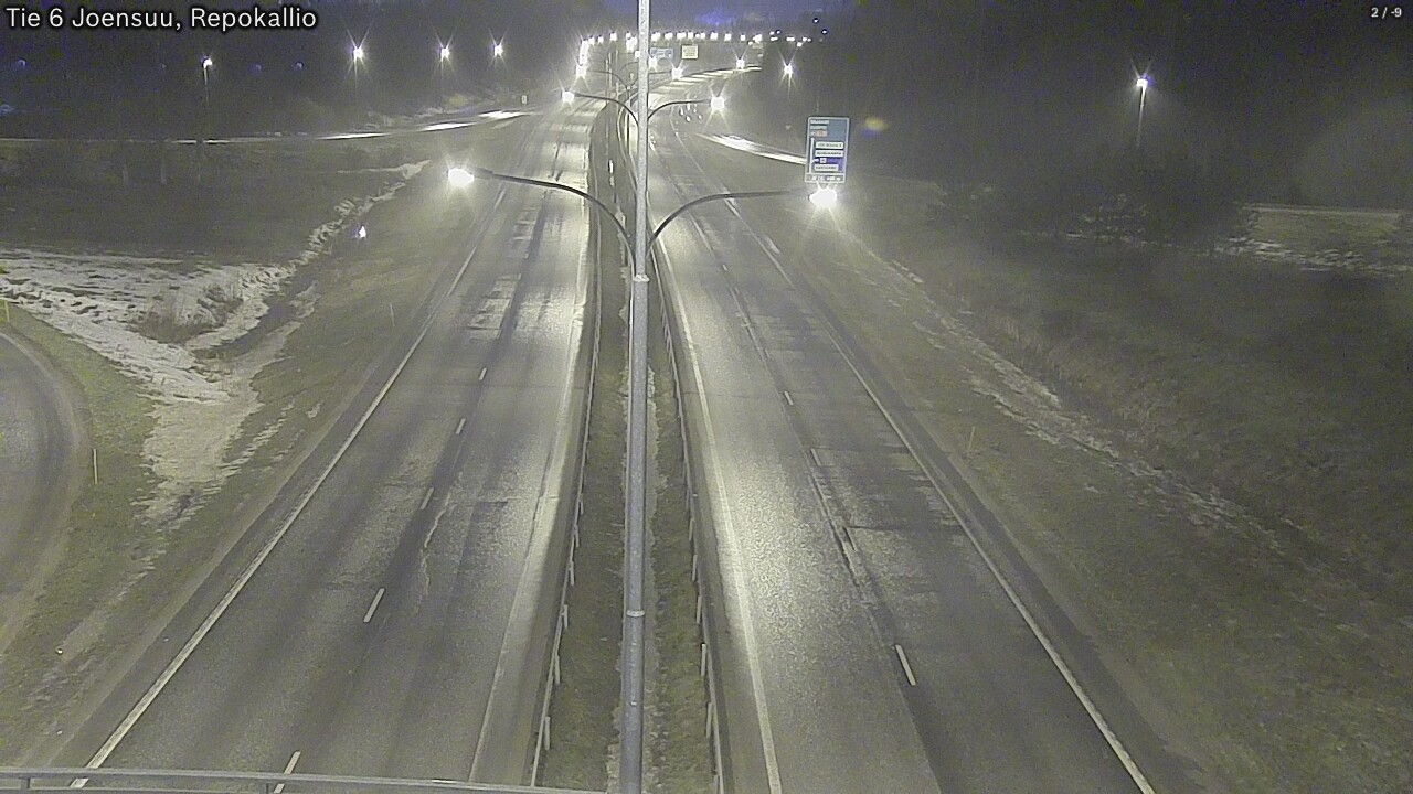 Kelikamerat Kuva Tie 6 Joensuu, Repokallio, Joensuu, Pohjois-Karjala