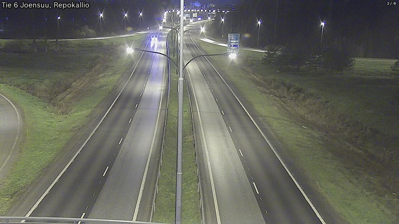 Kelikamerat Kuva Tie 6 Joensuu, Repokallio, Joensuu, Pohjois-Karjala