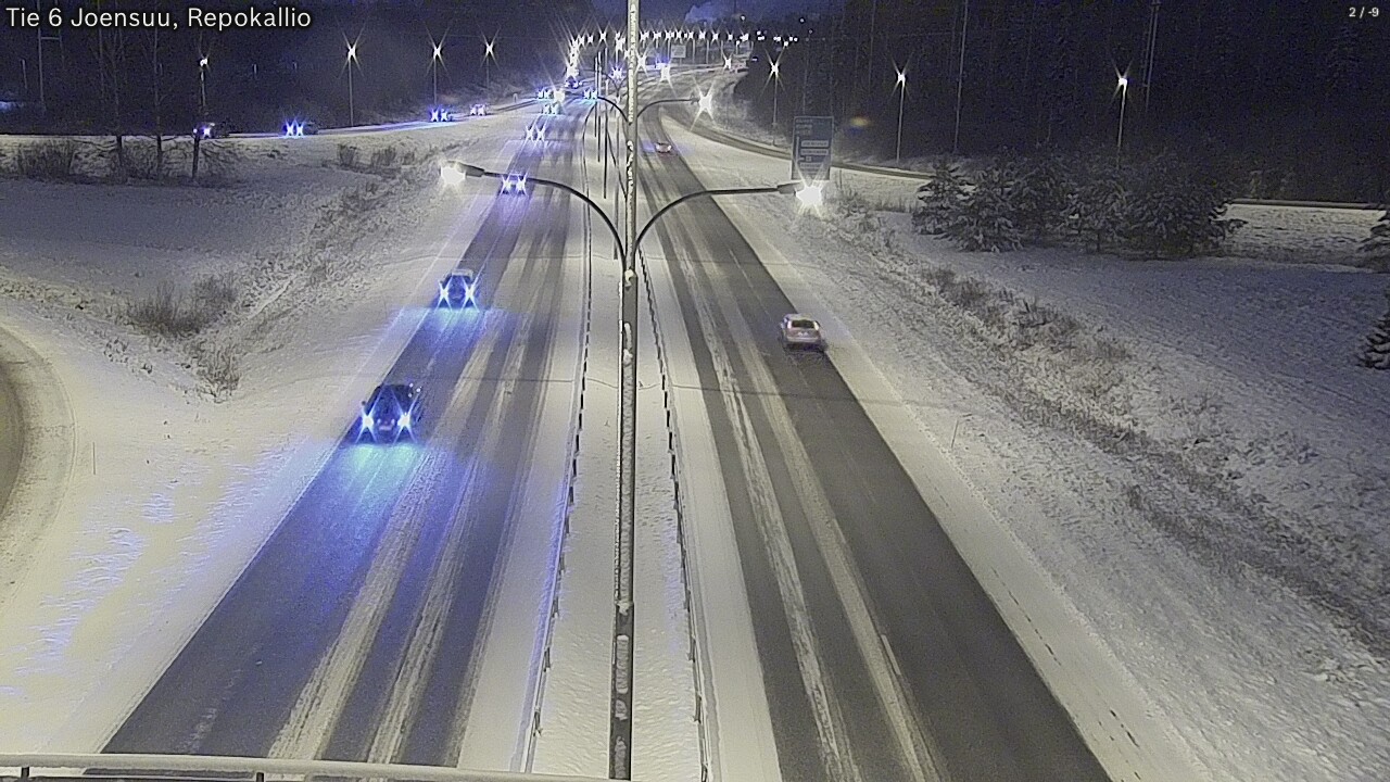 Kelikamerat Kuva Tie 6 Joensuu, Repokallio, Joensuu, Pohjois-Karjala