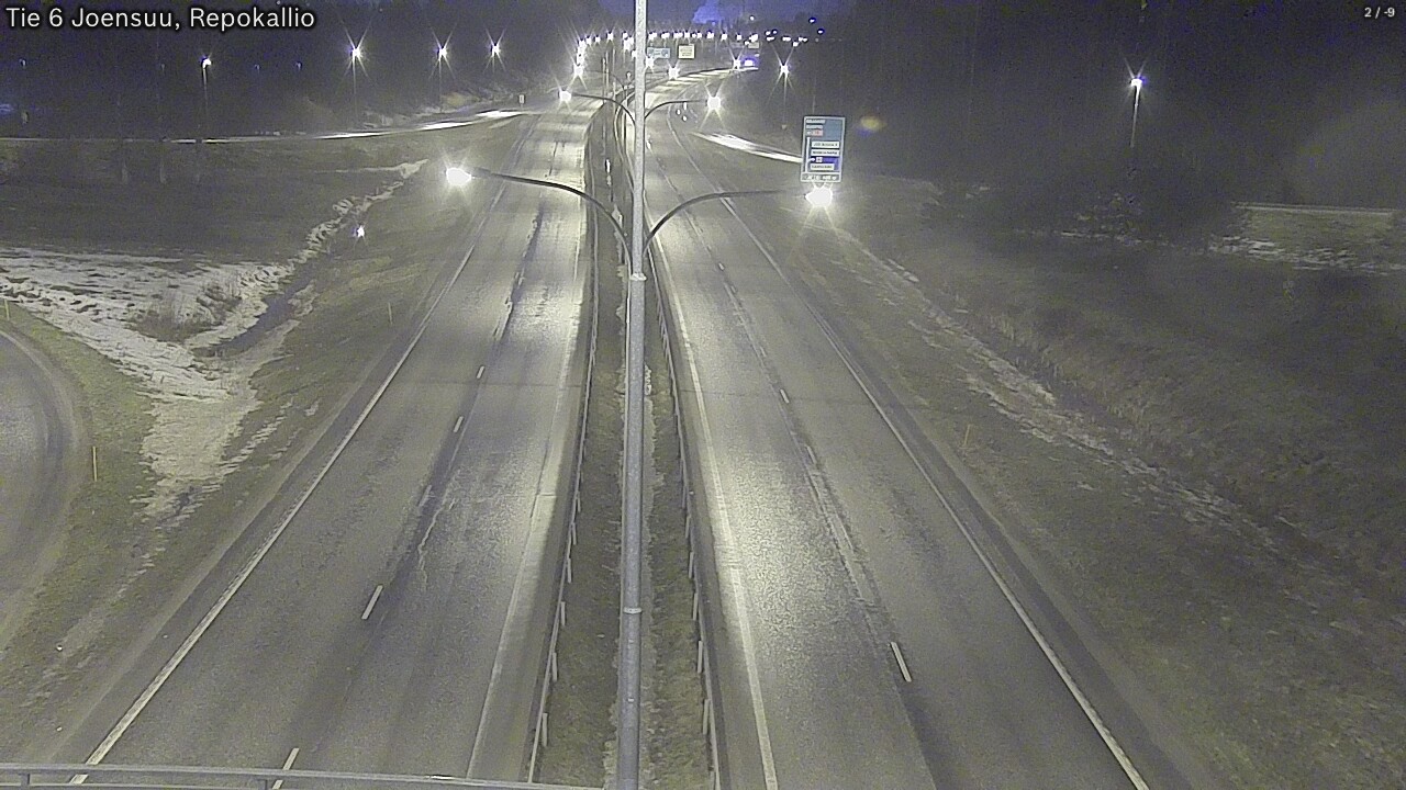 Kelikamerat Kuva Tie 6 Joensuu, Repokallio, Joensuu, Pohjois-Karjala