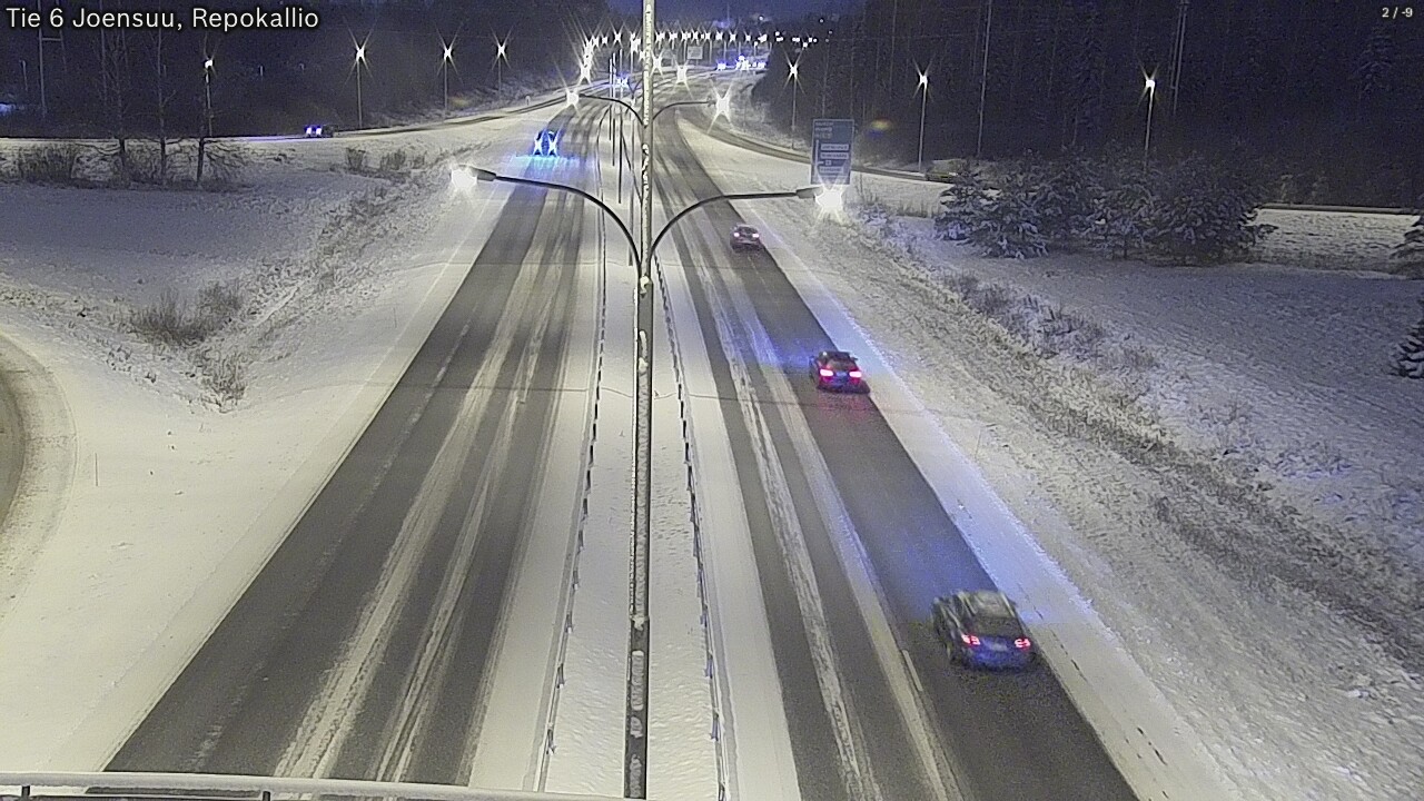 Kelikamerat Kuva Tie 6 Joensuu, Repokallio, Joensuu, Pohjois-Karjala