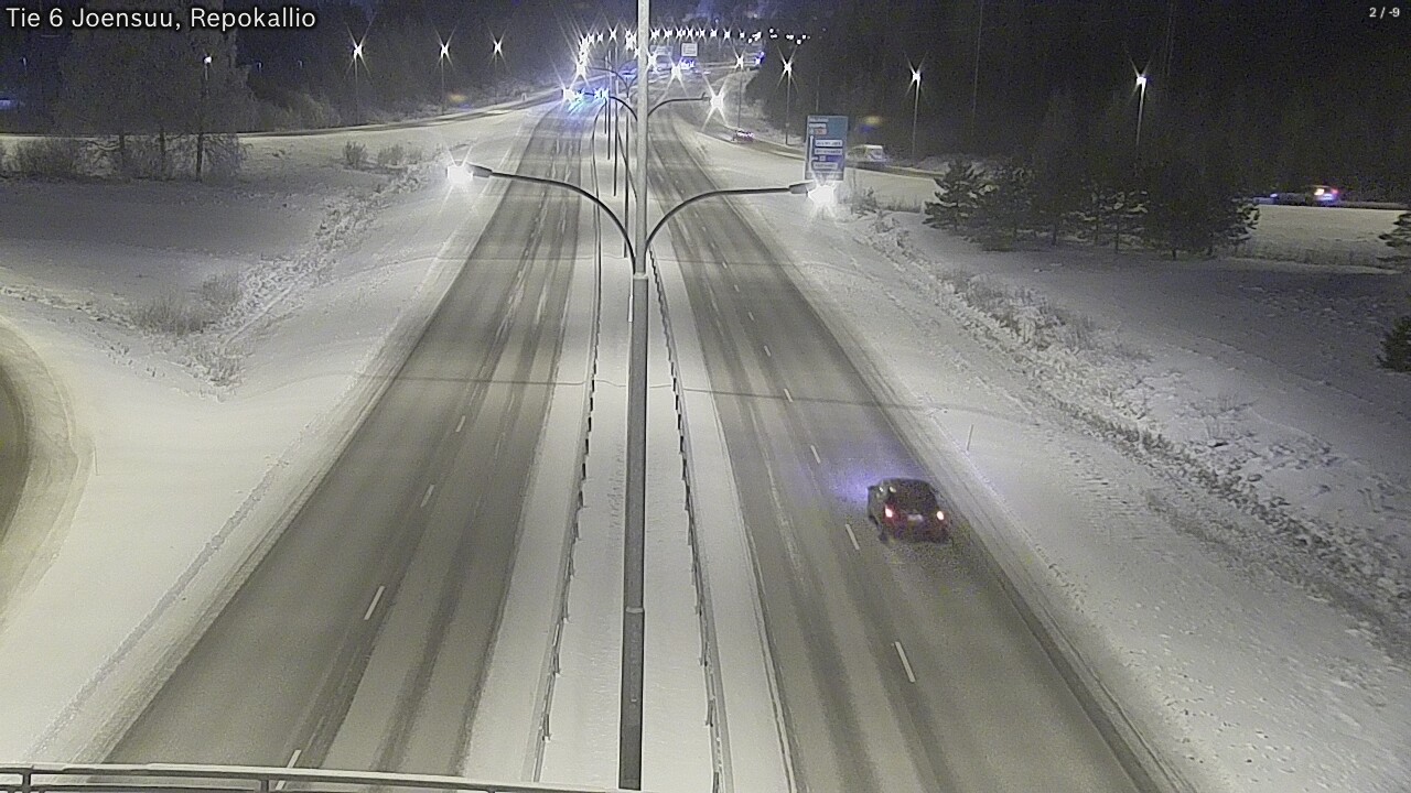 Kelikamerat Kuva Tie 6 Joensuu, Repokallio, Joensuu, Pohjois-Karjala