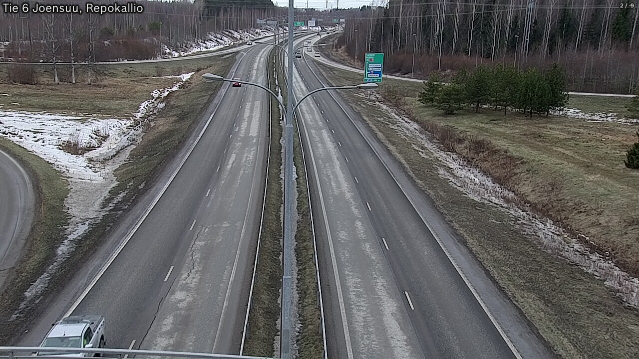 Kelikamerat Kuva Tie 6 Joensuu, Repokallio, Joensuu, Pohjois-Karjala