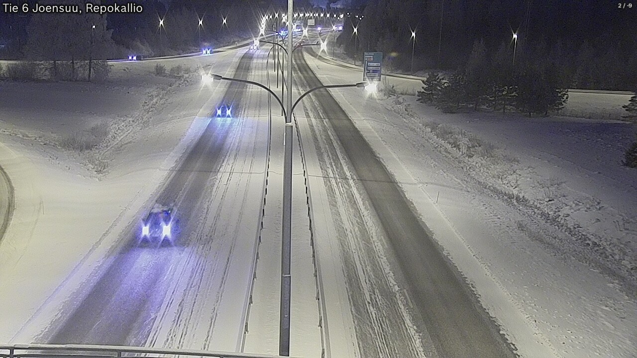 Kelikamerat Kuva Tie 6 Joensuu, Repokallio, Joensuu, Pohjois-Karjala