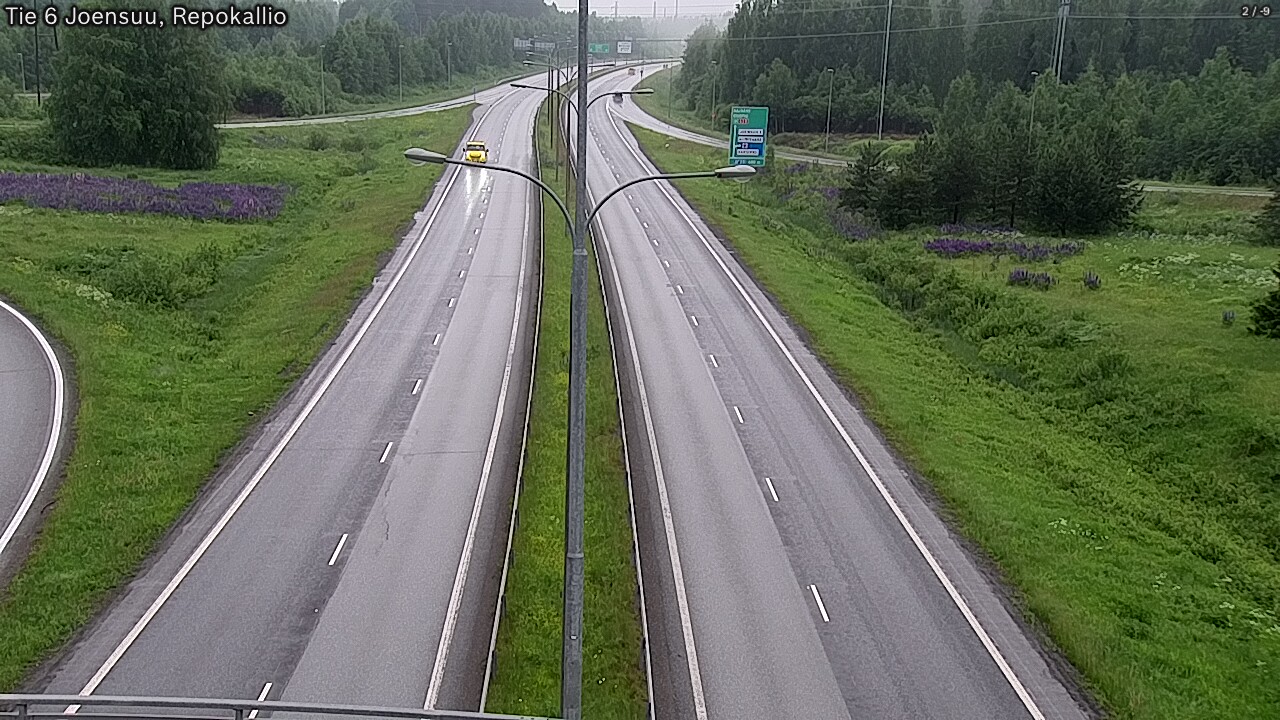 Kelikamerat Kuva Tie 6 Joensuu, Repokallio, Joensuu, Pohjois-Karjala