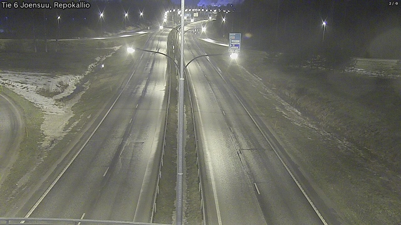 Kelikamerat Kuva Tie 6 Joensuu, Repokallio, Joensuu, Pohjois-Karjala