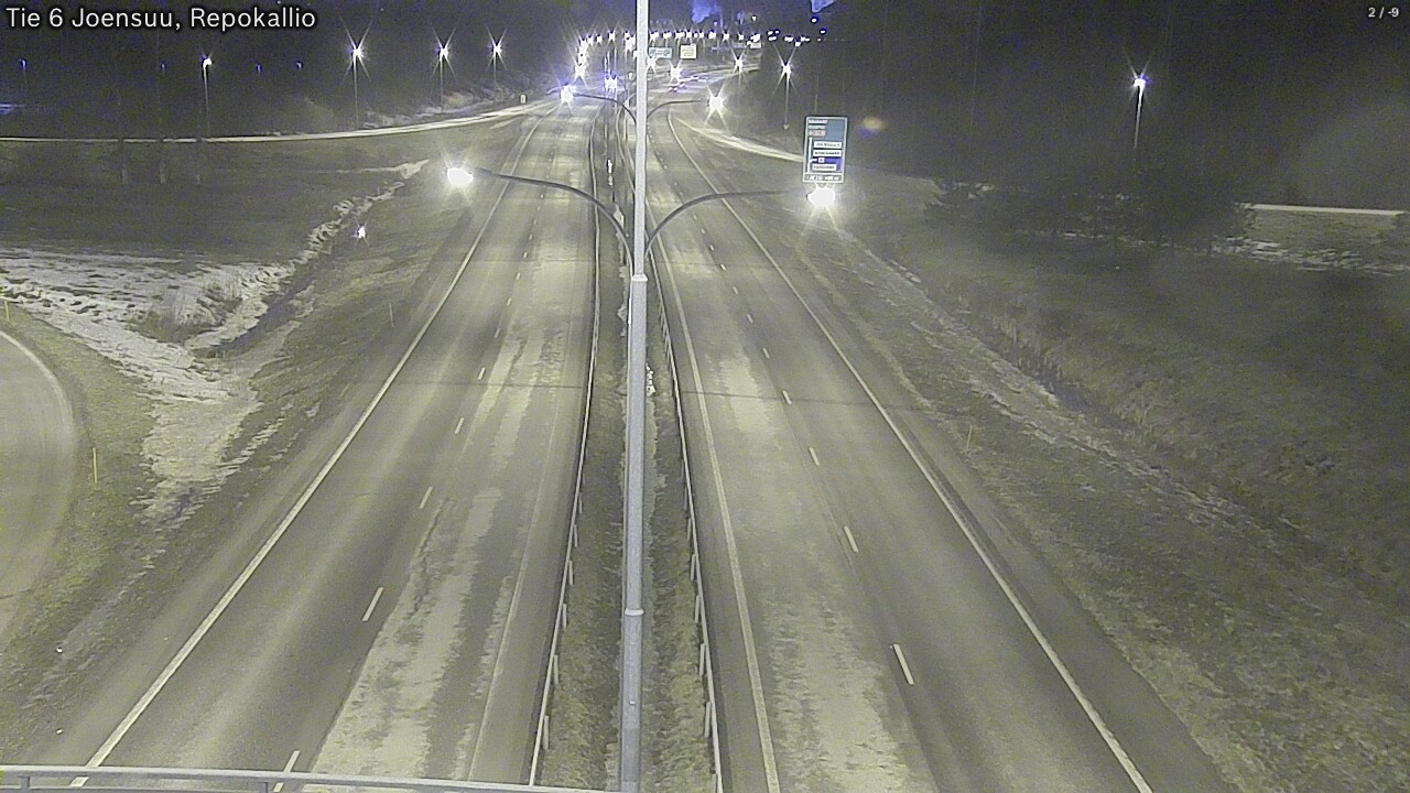 Kelikamerat Kuva Tie 6 Joensuu, Repokallio, Joensuu, Pohjois-Karjala