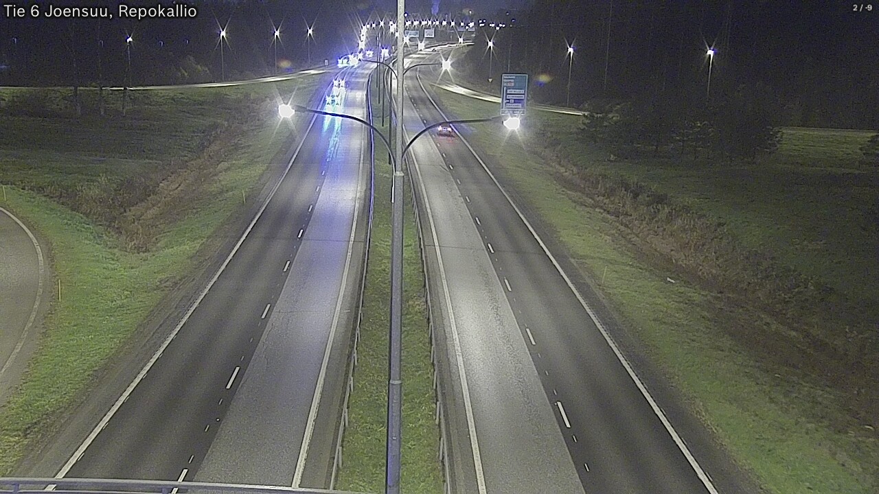 Kelikamerat Kuva Tie 6 Joensuu, Repokallio, Joensuu, Pohjois-Karjala