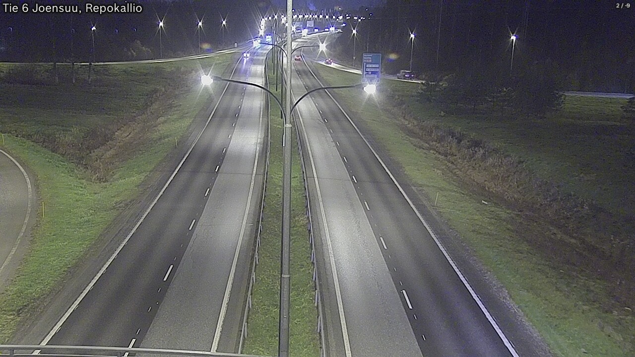 Kelikamerat Kuva Tie 6 Joensuu, Repokallio, Joensuu, Pohjois-Karjala