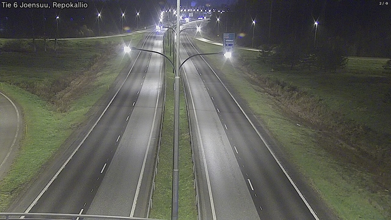 Kelikamerat Kuva Tie 6 Joensuu, Repokallio, Joensuu, Pohjois-Karjala