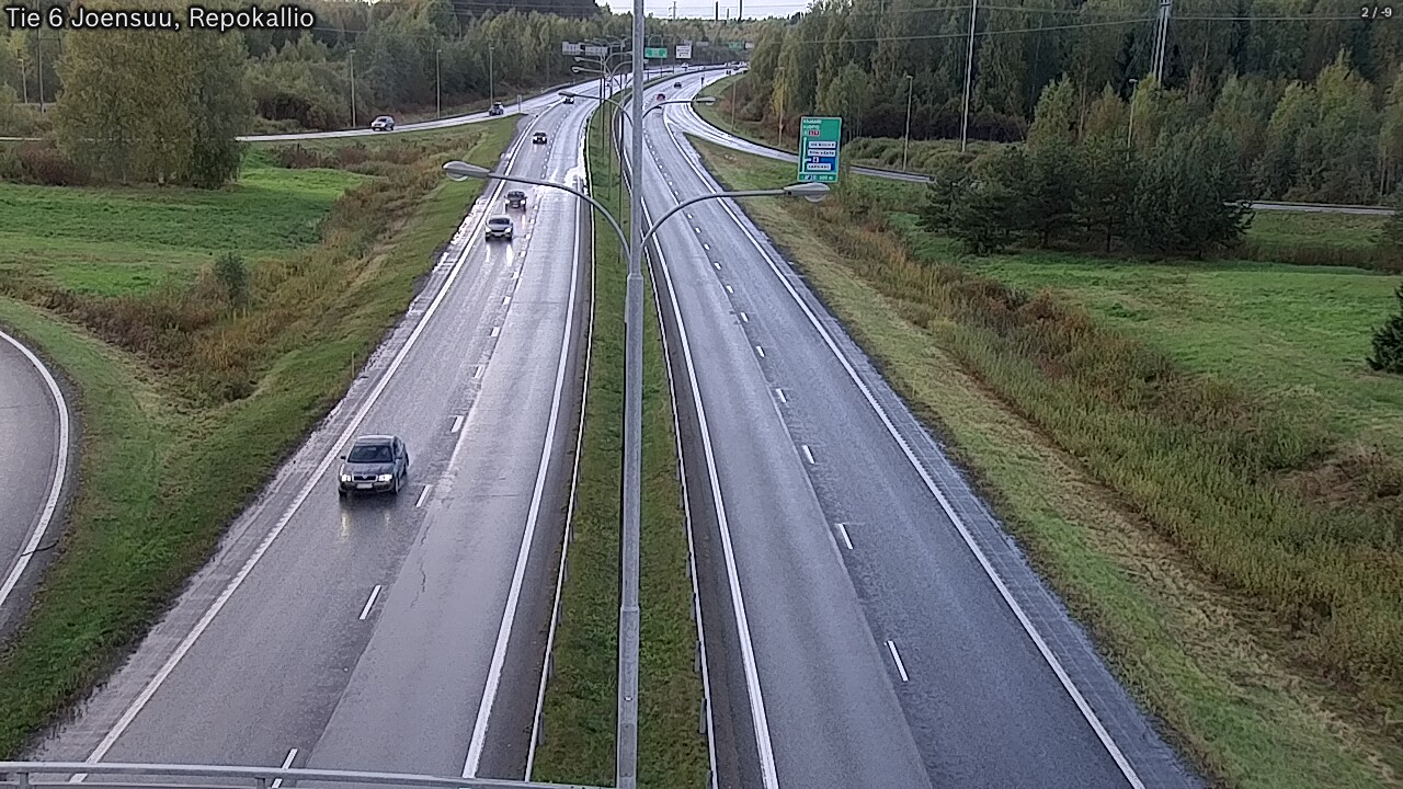 Kelikamerat Kuva Tie 6 Joensuu, Repokallio, Joensuu, Pohjois-Karjala