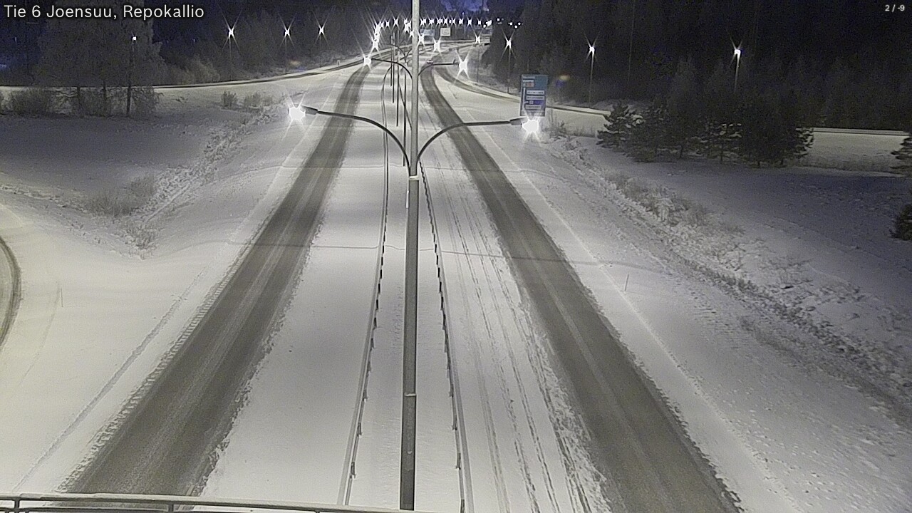 Kelikamerat Kuva Tie 6 Joensuu, Repokallio, Joensuu, Pohjois-Karjala