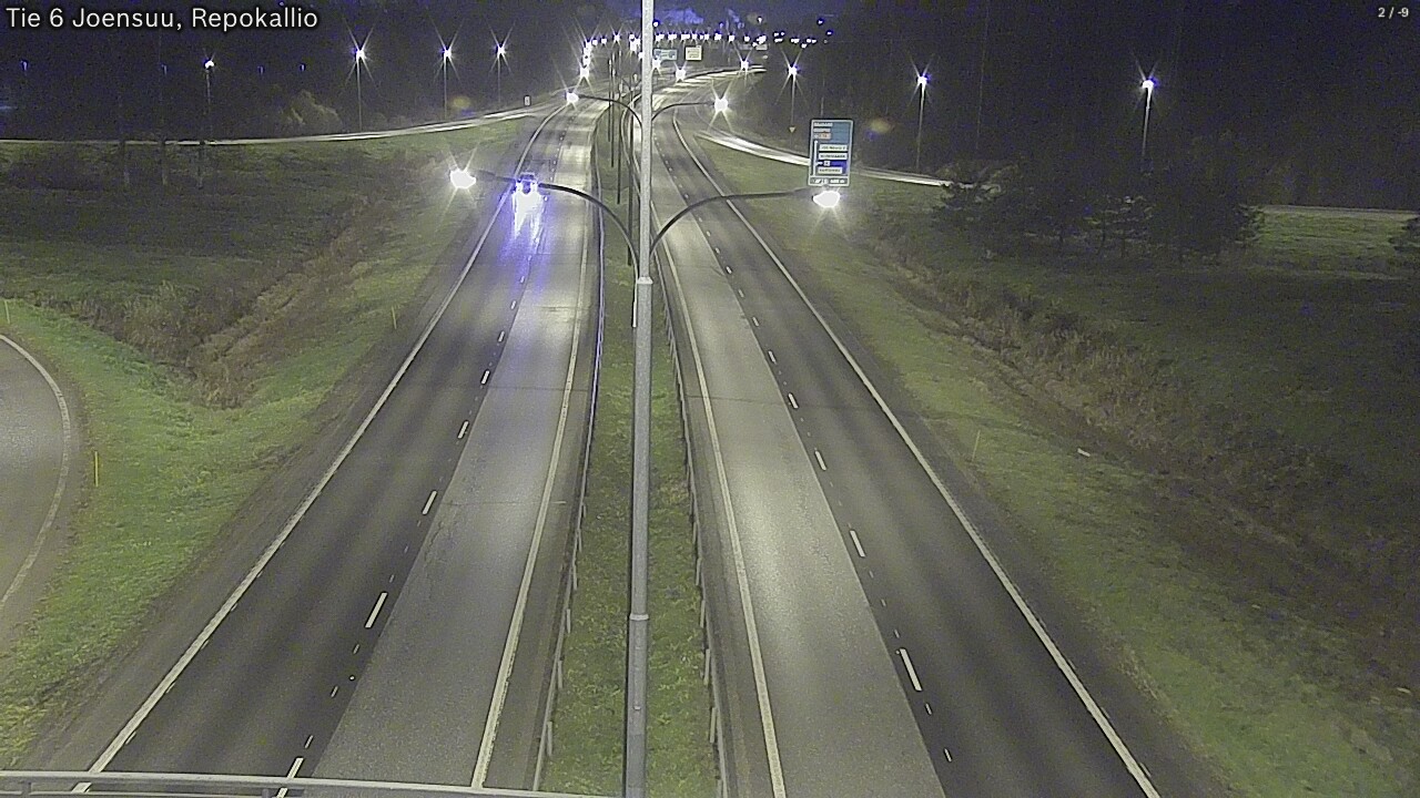 Kelikamerat Kuva Tie 6 Joensuu, Repokallio, Joensuu, Pohjois-Karjala