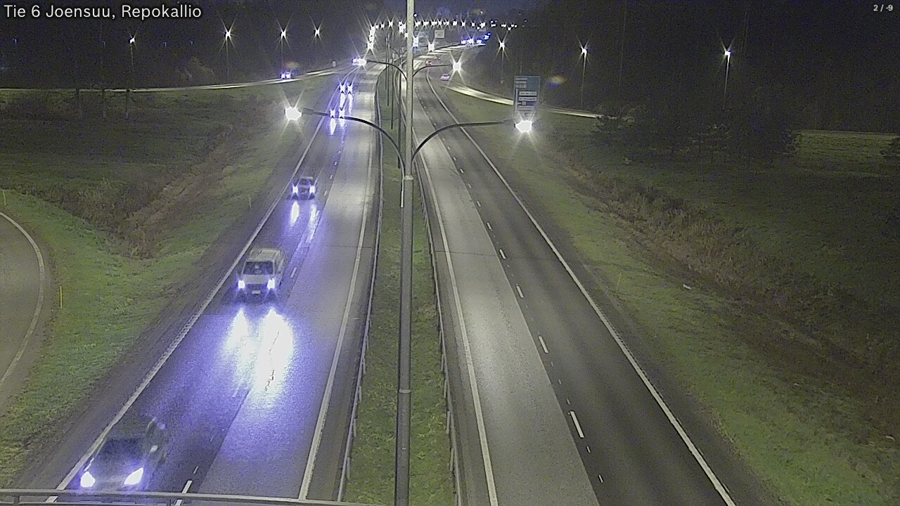 Kelikamerat Kuva Tie 6 Joensuu, Repokallio, Joensuu, Pohjois-Karjala