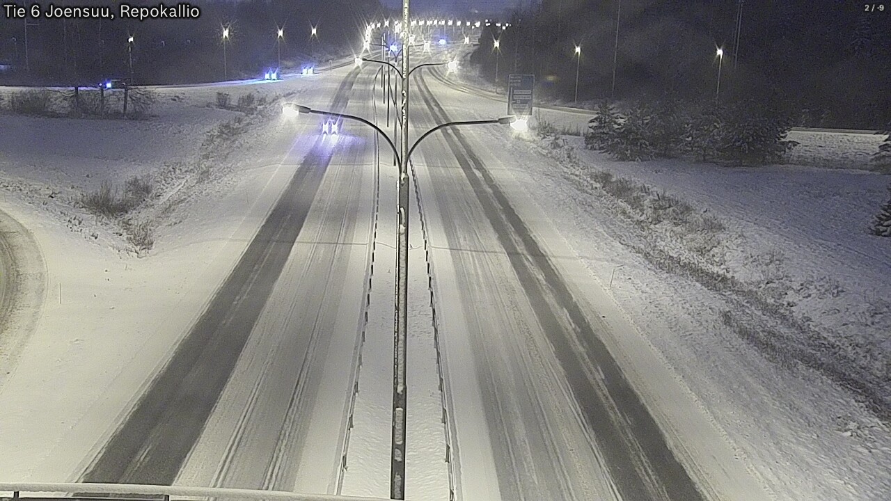 Kelikamerat Kuva Tie 6 Joensuu, Repokallio, Joensuu, Pohjois-Karjala