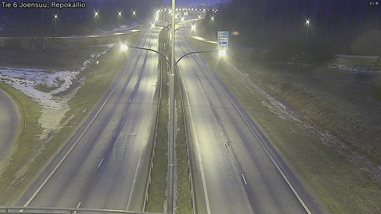 Kelikamerat Kuva Tie 6 Joensuu, Repokallio, Joensuu, Pohjois-Karjala