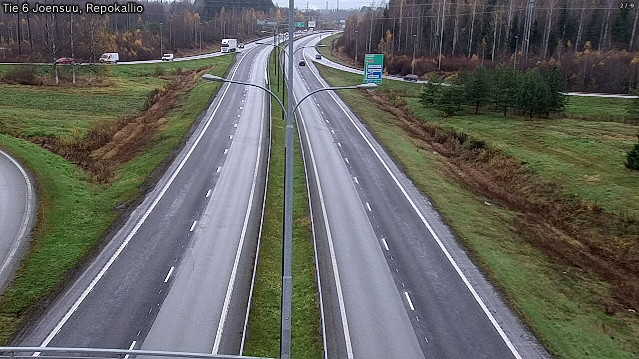 Kelikamerat Kuva Tie 6 Joensuu, Repokallio, Joensuu, Pohjois-Karjala