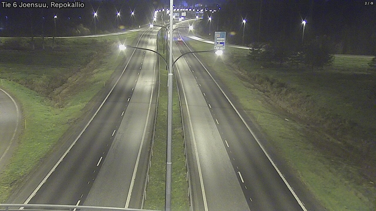 Kelikamerat Kuva Tie 6 Joensuu, Repokallio, Joensuu, Pohjois-Karjala