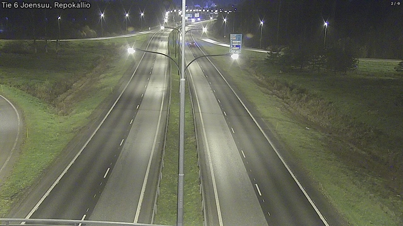 Kelikamerat Kuva Tie 6 Joensuu, Repokallio, Joensuu, Pohjois-Karjala