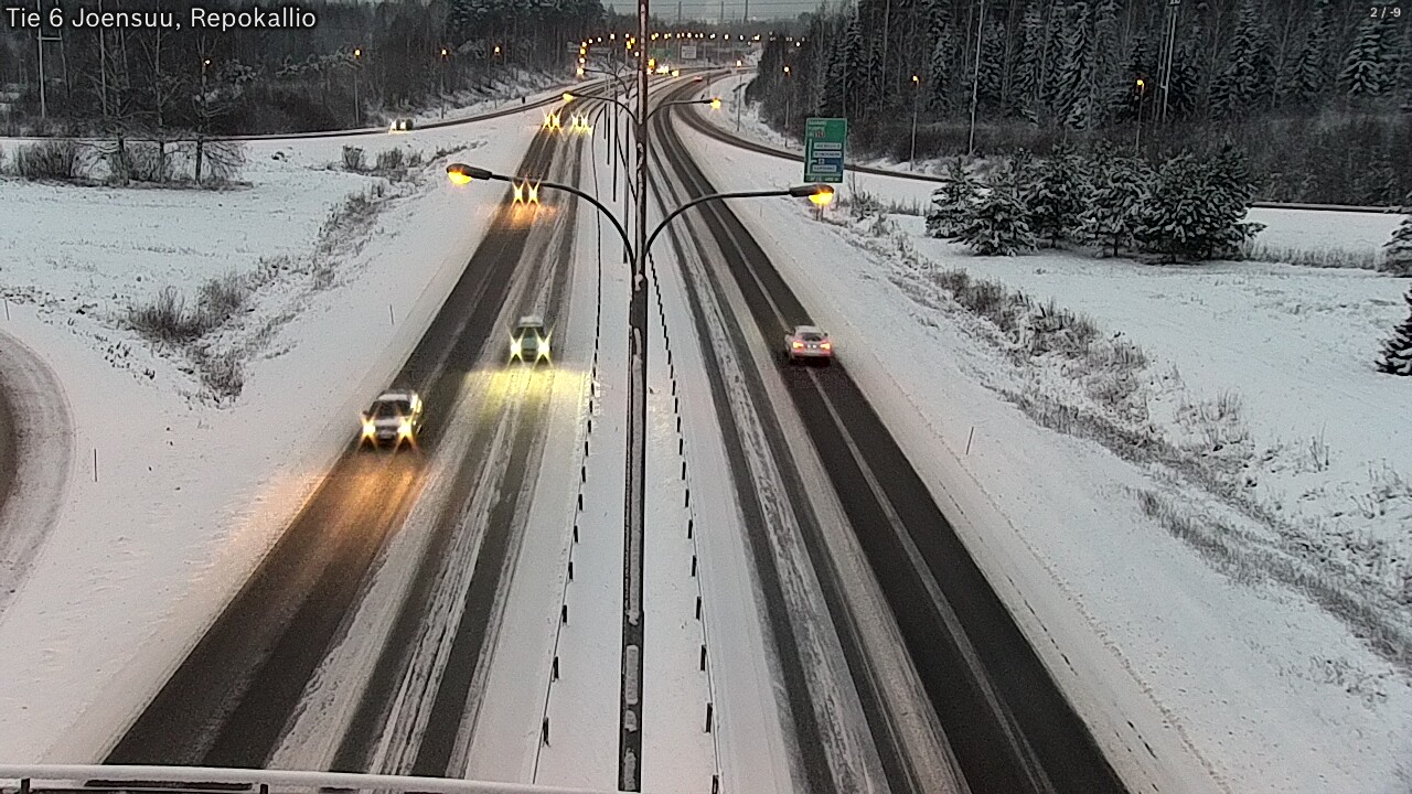 Kelikamerat Kuva Tie 6 Joensuu, Repokallio, Joensuu, Pohjois-Karjala