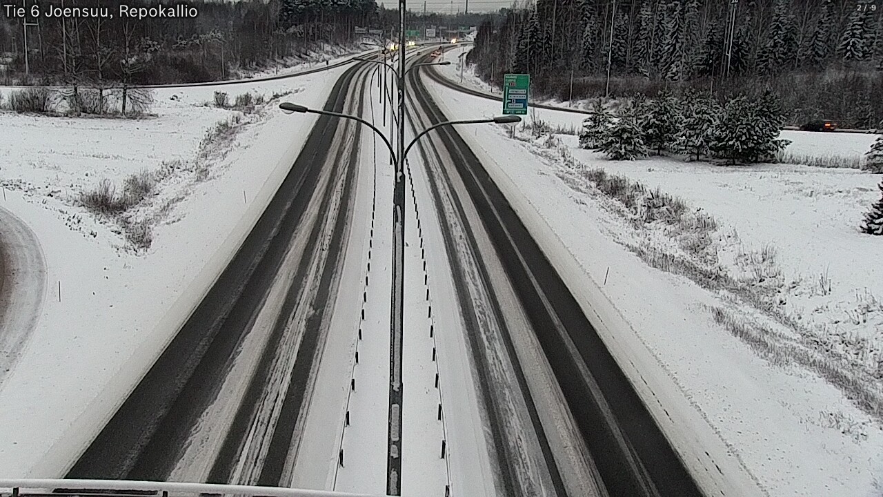 Kelikamerat Kuva Tie 6 Joensuu, Repokallio, Joensuu, Pohjois-Karjala