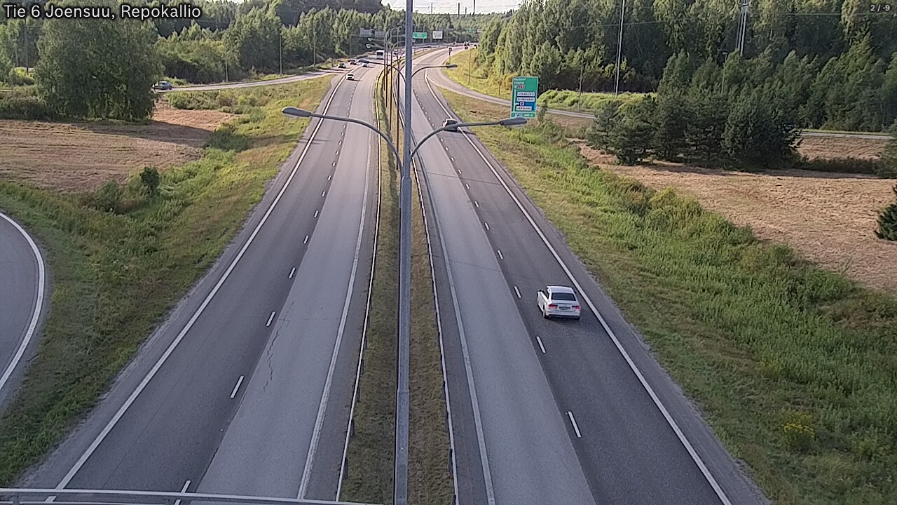 Kelikamerat Kuva Tie 6 Joensuu, Repokallio, Joensuu, Pohjois-Karjala