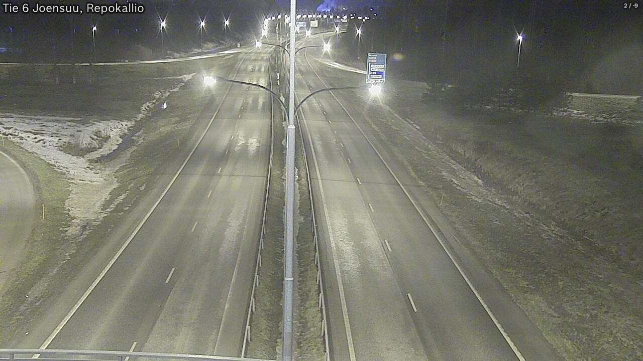 Kelikamerat Kuva Tie 6 Joensuu, Repokallio, Joensuu, Pohjois-Karjala