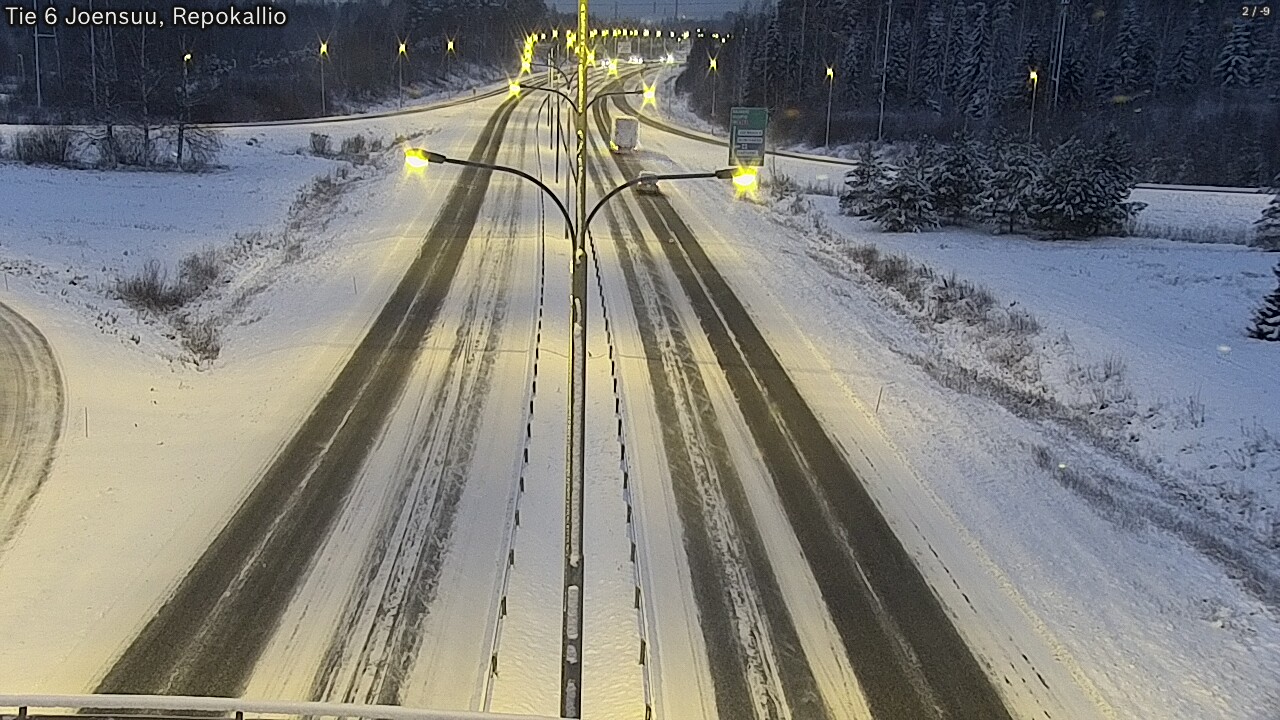 Kelikamerat Kuva Tie 6 Joensuu, Repokallio, Joensuu, Pohjois-Karjala