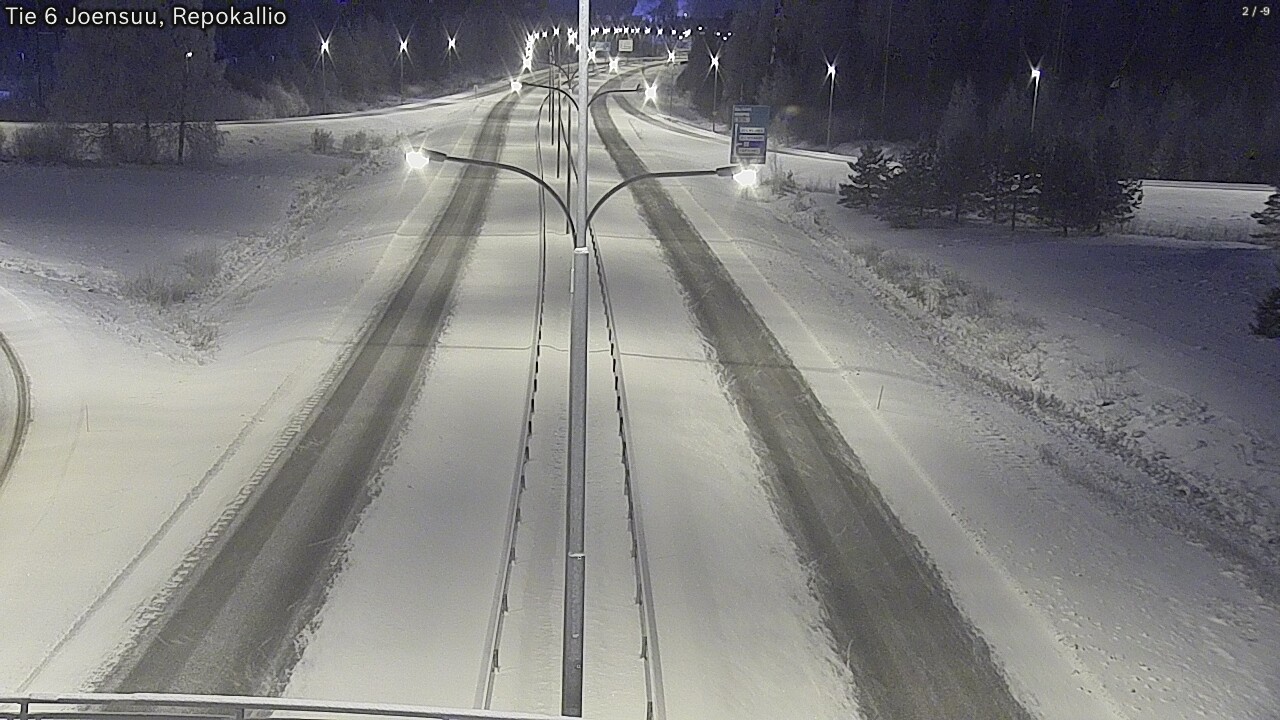 Kelikamerat Kuva Tie 6 Joensuu, Repokallio, Joensuu, Pohjois-Karjala