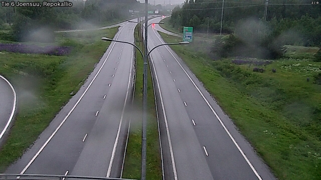 Kelikamerat Kuva Tie 6 Joensuu, Repokallio, Joensuu, Pohjois-Karjala