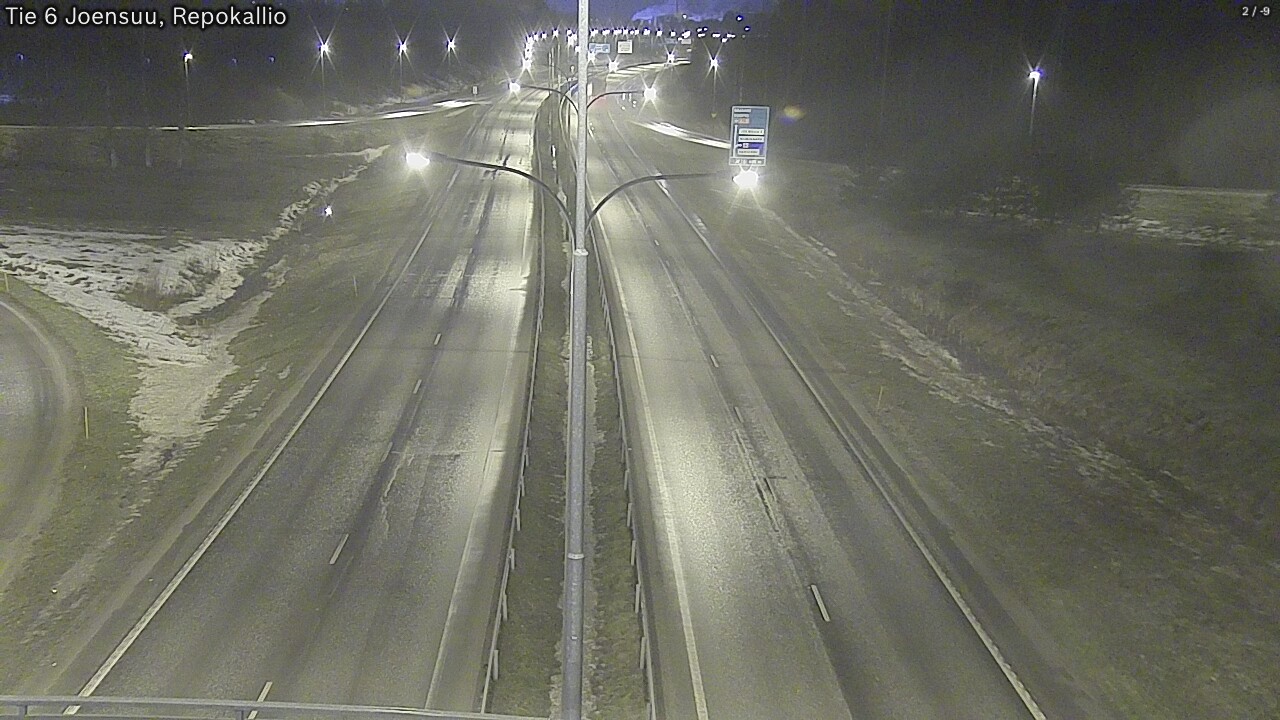 Kelikamerat Kuva Tie 6 Joensuu, Repokallio, Joensuu, Pohjois-Karjala