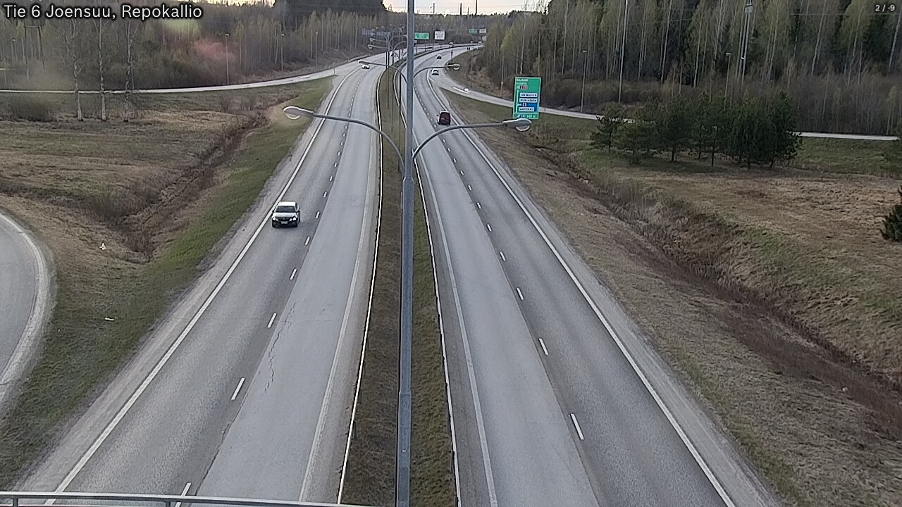 Kelikamerat Kuva Tie 6 Joensuu, Repokallio, Joensuu, Pohjois-Karjala