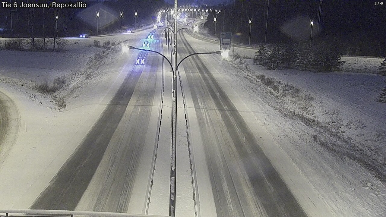 Kelikamerat Kuva Tie 6 Joensuu, Repokallio, Joensuu, Pohjois-Karjala