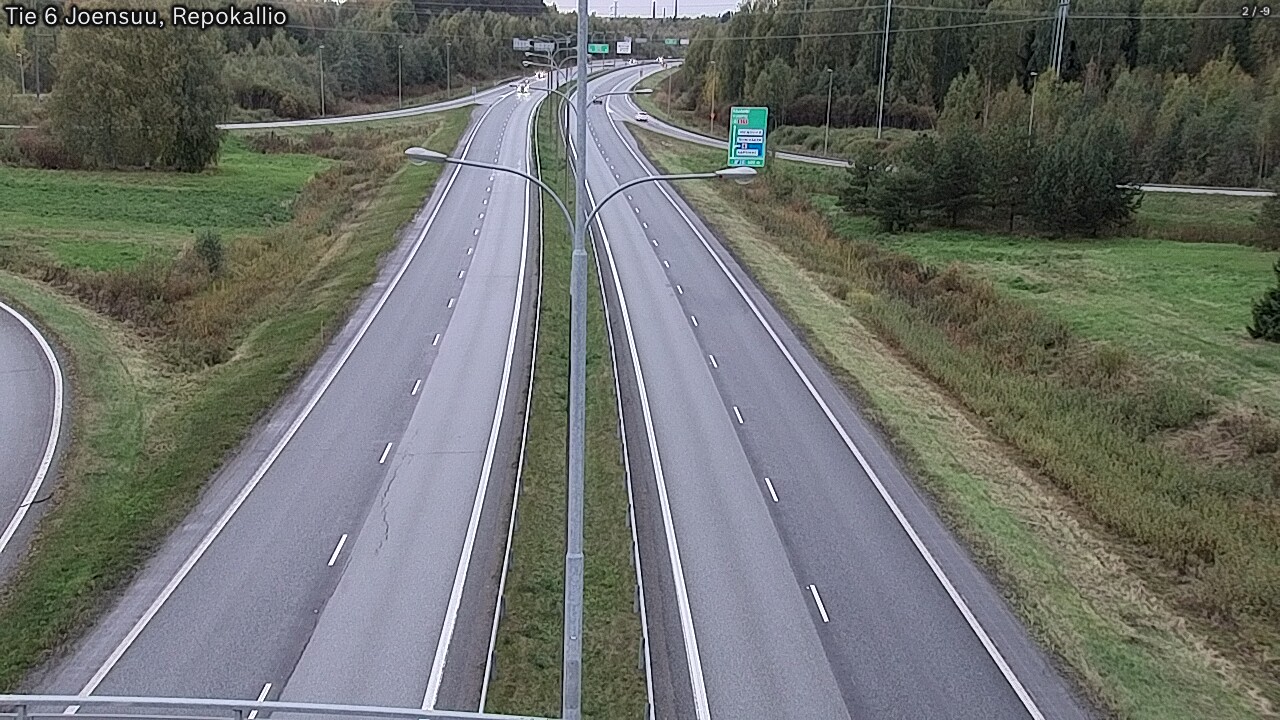 Kelikamerat Kuva Tie 6 Joensuu, Repokallio, Joensuu, Pohjois-Karjala