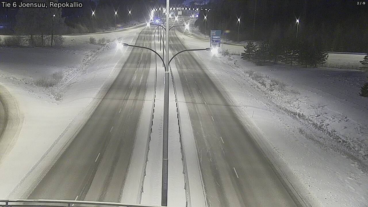 Kelikamerat Kuva Tie 6 Joensuu, Repokallio, Joensuu, Pohjois-Karjala