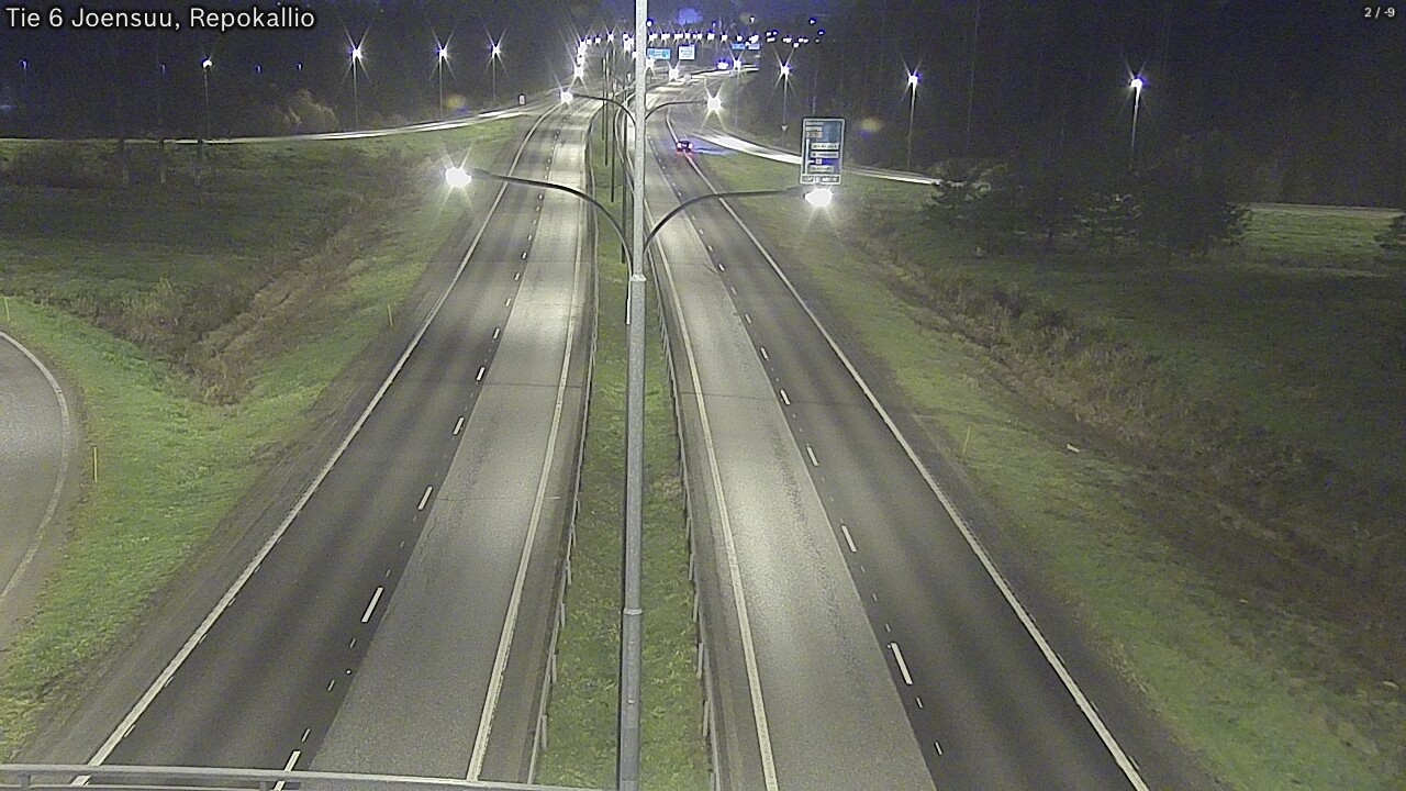 Kelikamerat Kuva Tie 6 Joensuu, Repokallio, Joensuu, Pohjois-Karjala