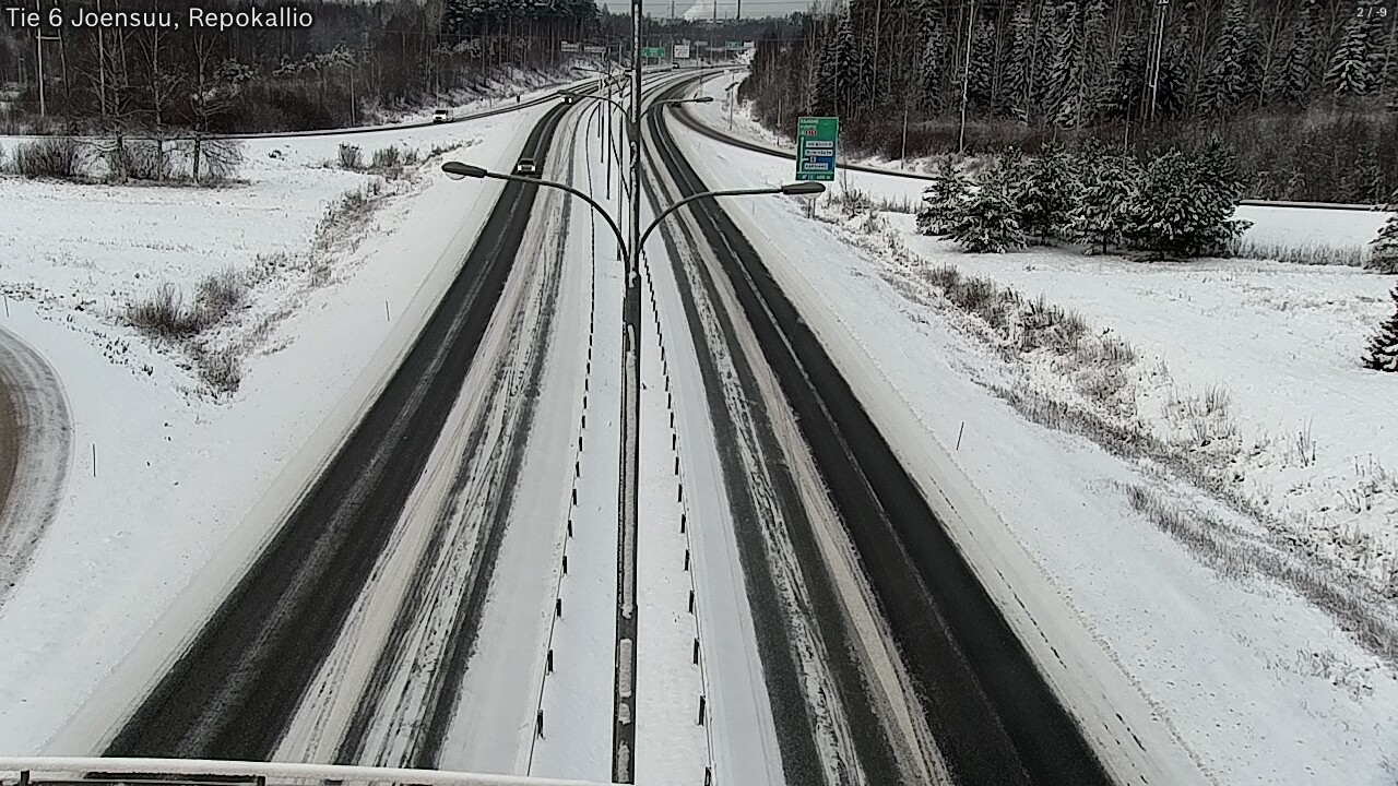 Kelikamerat Kuva Tie 6 Joensuu, Repokallio, Joensuu, Pohjois-Karjala