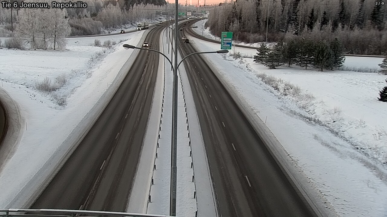 Kelikamerat Kuva Tie 6 Joensuu, Repokallio, Joensuu, Pohjois-Karjala