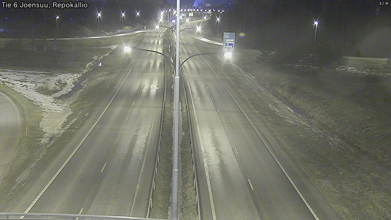 Kelikamerat Kuva Tie 6 Joensuu, Repokallio, Joensuu, Pohjois-Karjala